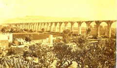 Panoramica Acueducto Queretaro1896