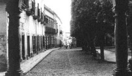 Calle Cabrera y Callejón Ciego, Plaza de Armas 1934