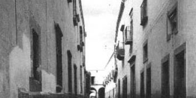 Callejón del Ciego, hoy Andador Libertad