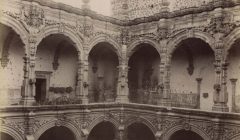 Interior del Convento de San Agustín en 1885.