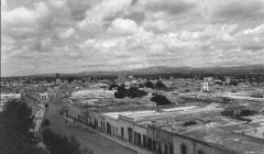 Panorámica de la ciudad de Queretaro desde Convento de La Cruz