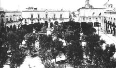 Plaza Indepependencia Queretaro 1900