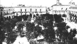 Plaza Indepependencia Queretaro 1900
